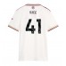 Arsenal Declan Rice #41 Tredje matchtröja Dam 2025-26 Kortärmad Billigt